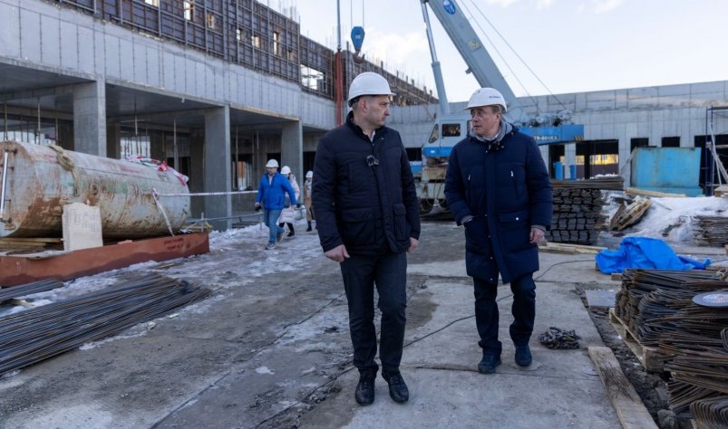 Строительство кампуса СахалинТех идет опережающими темпами - Валерий Лимаренко