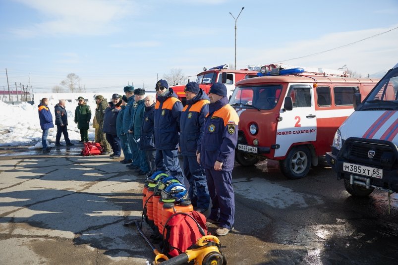 Силы и средства спасательных служб Южно-Сахалинска готовы к пожароопасному сезону