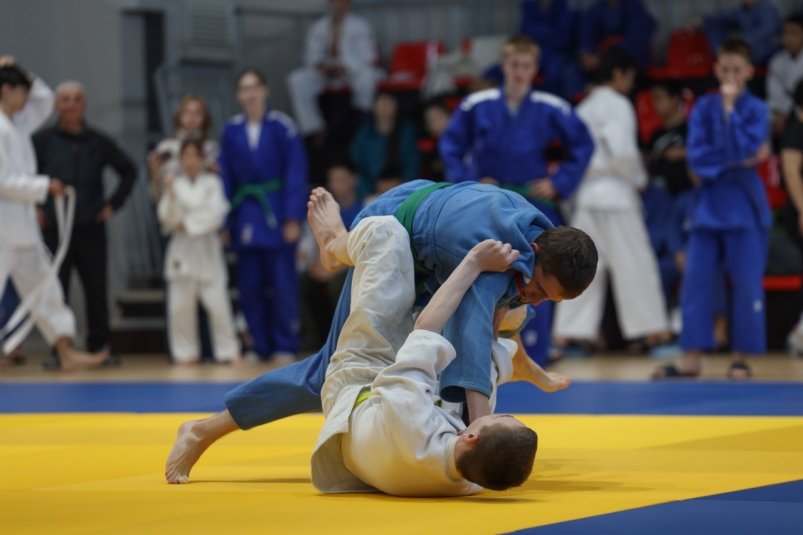 Областные соревнования по дзюдо собрали в Южно-Сахалинске больше 200 спортсменов