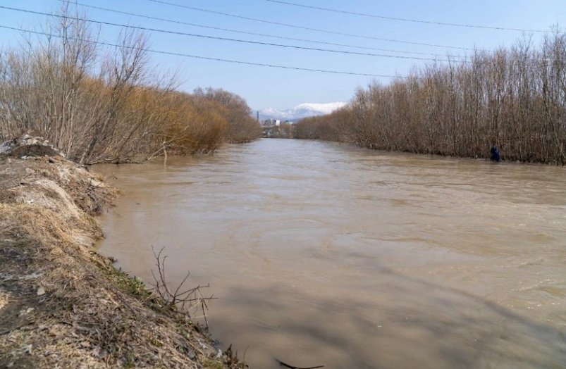 Мониторинг уровня воды в реках Южно-Сахалинска ведется круглосуточно