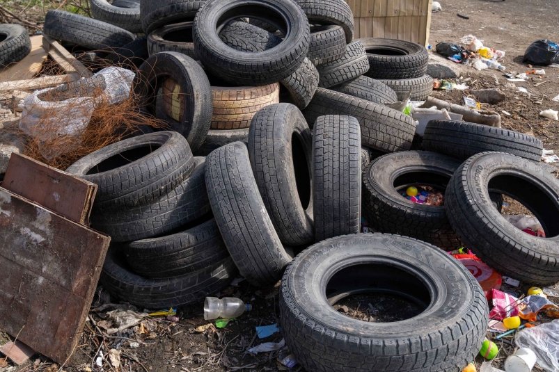 В рамках месячника чистоты в Южно-Сахалинске собрали около 600 кубических метров мусора