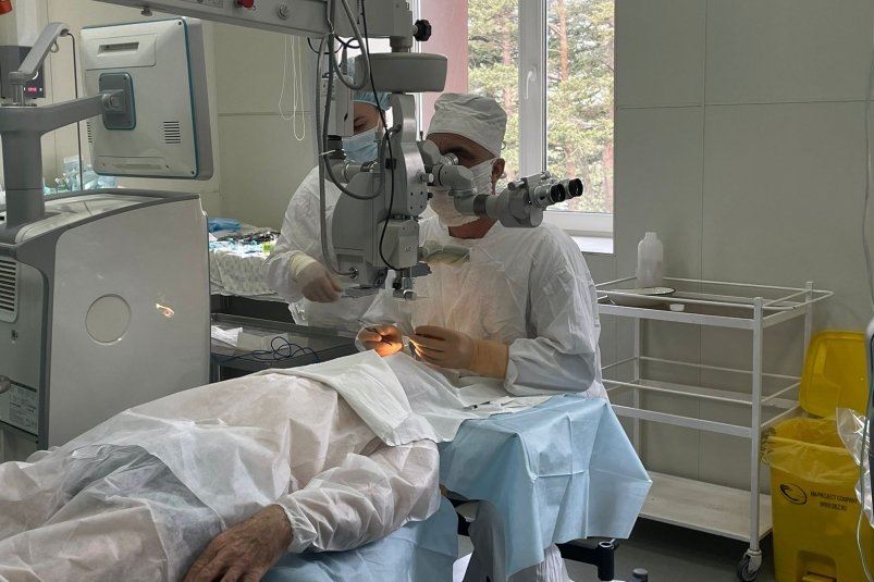 В городской больнице Южно-Сахалинска появится  высокоточный офтальмологический микроскоп