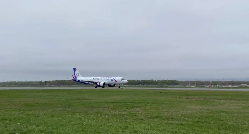 В Южно-Сахалинск прибыл первый в 2024 году рейс из Санкт-Петербурга