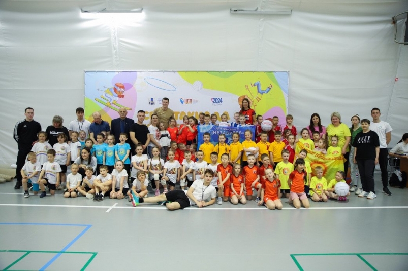 У сахалинских дошколят прошли соревнования по японскому мини-волейболу