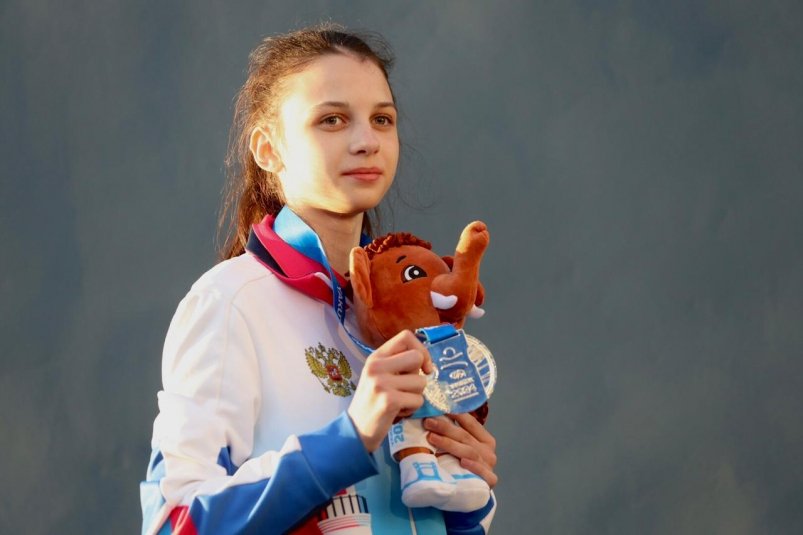 Виктория Беляева взяла первую для Сахалина серебряную медаль восьмых 