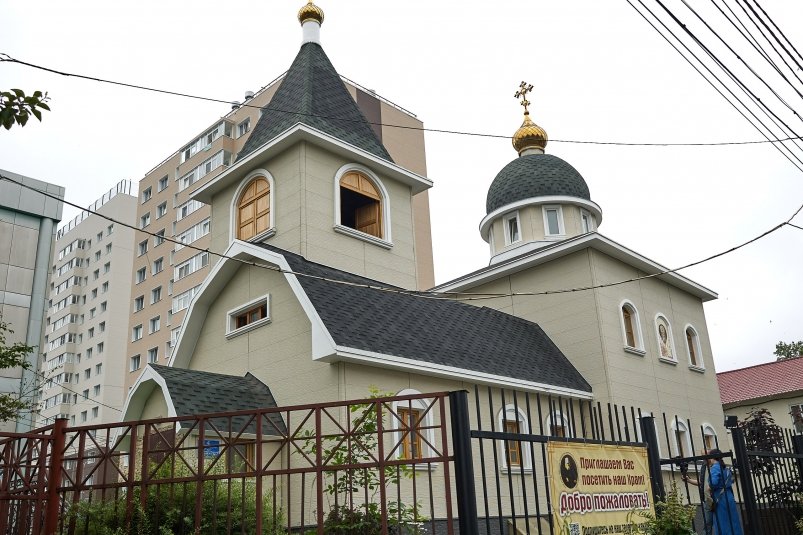 К празднованию 30-летия готовится Храм святителя Иннокентия Московского в Южно-Сахалинске