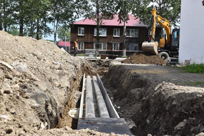 В Смирныховском районе планируется отремонтировать 3 участка сетей теплоснабжения