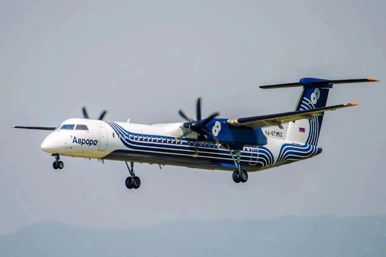 Самолет DHC-8 Михаил Родин