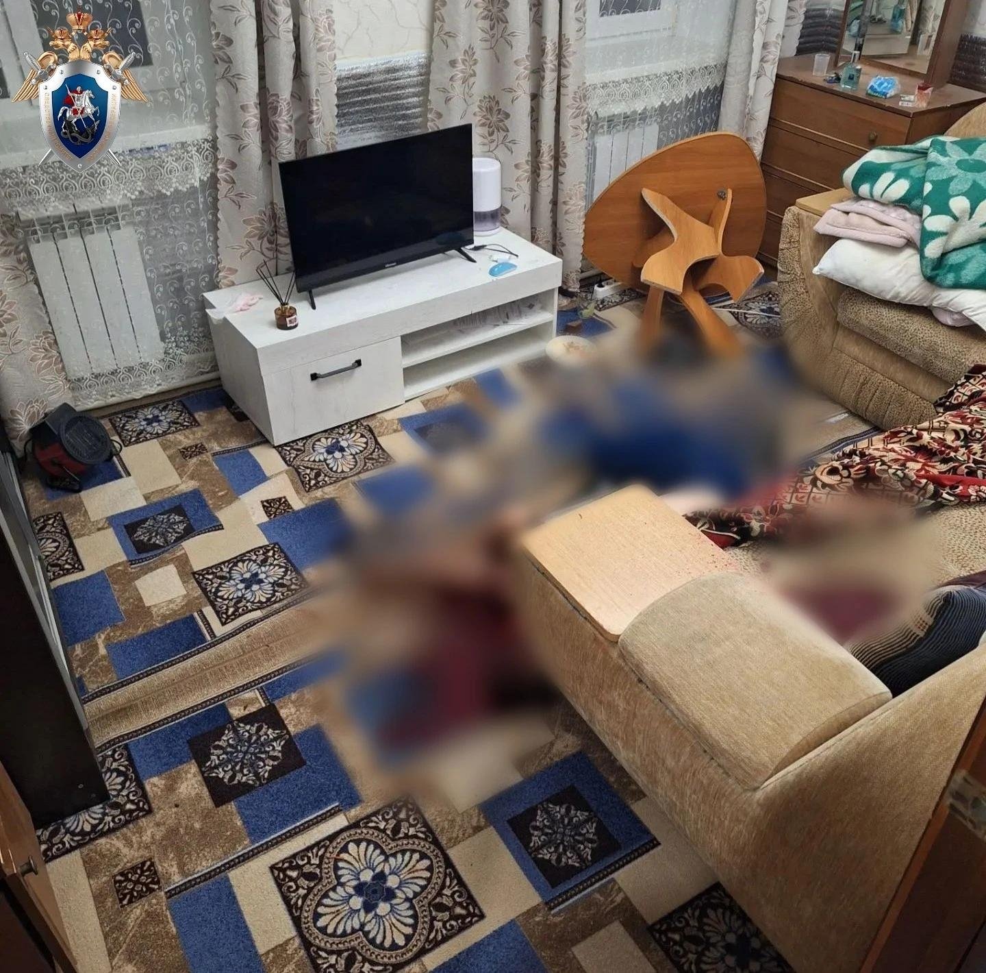 Фото с места убийства пресс-служба СУ СК РФ по Сахалинской области