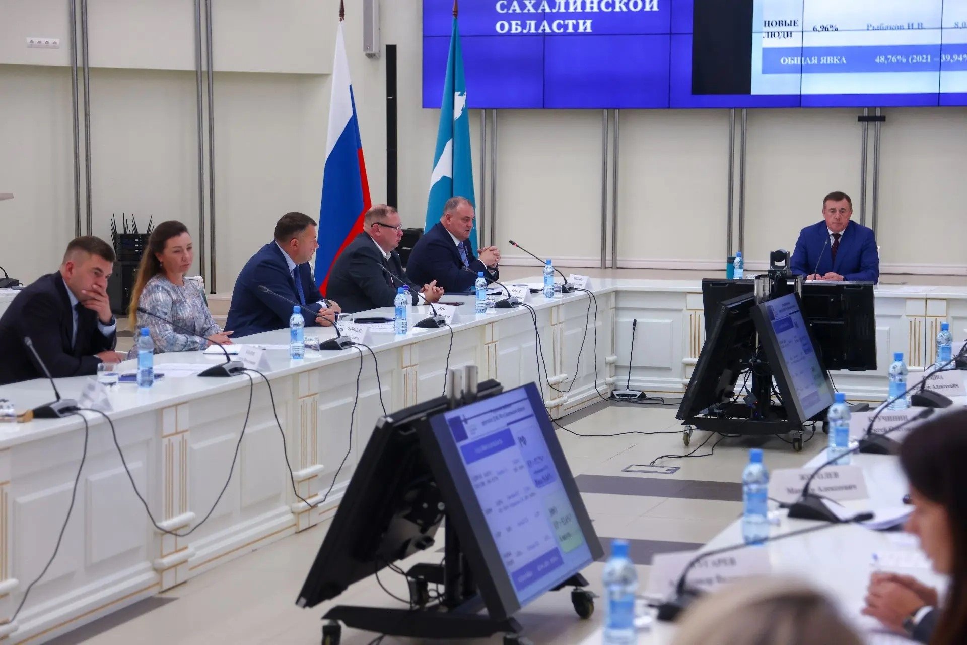 Заседание правительства Сахалинской области пресс-служба правительства Сахалинской области